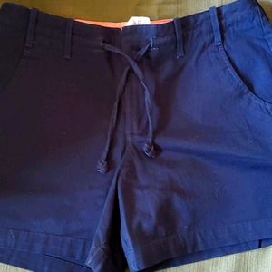 EUC Women's Lee navy blue shorts with ties